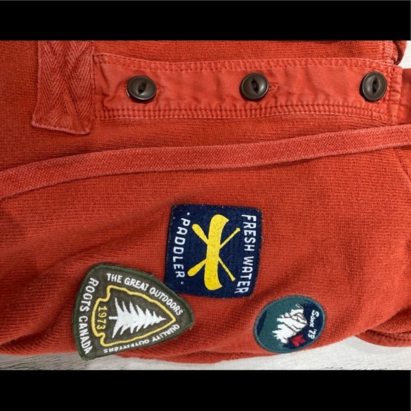 Roots vintage orange sweater - Picture 4 of 4